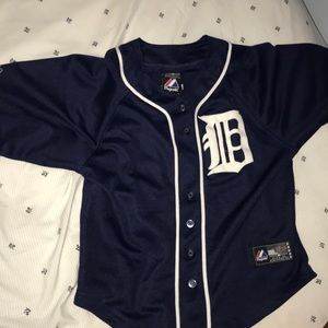 Miguel Cabrera Old Blue Tigers Jersey